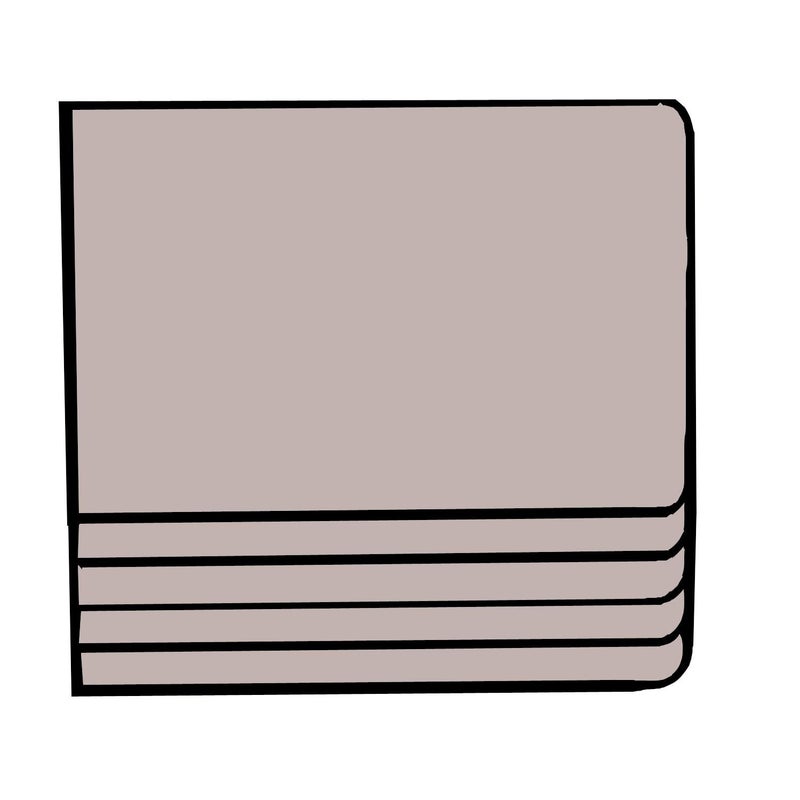 Buxton Stacked Window Inserts for Credit Card and Hipster Wallets (Pack of 3) - Image 2